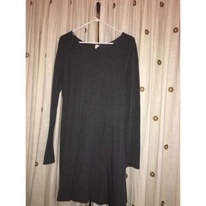 Simple Comfy Grey Dress